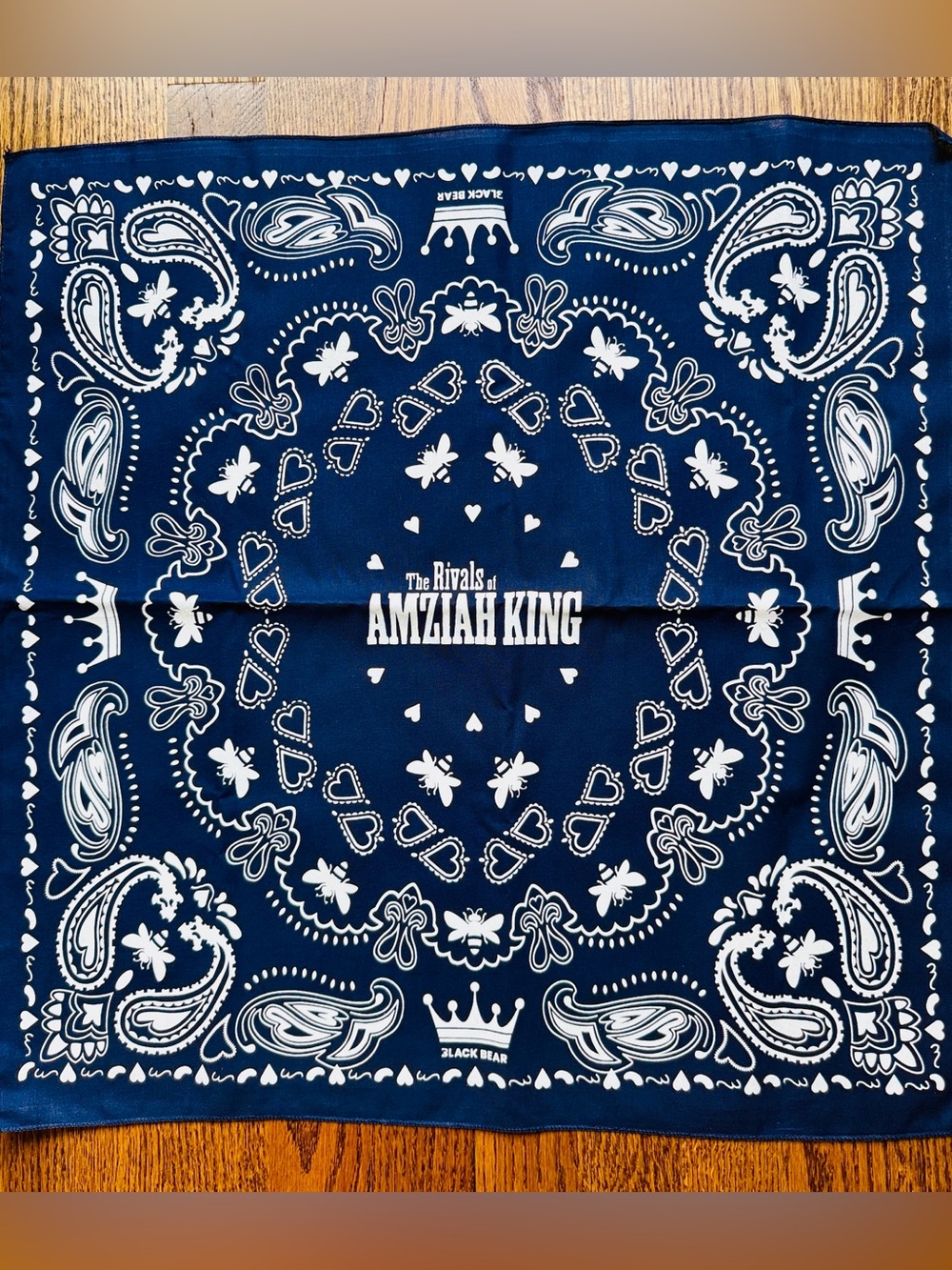 The Rivals of Amziah King movie - Bandana Scarf navy blue - NEW